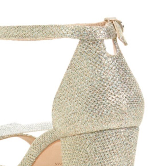 NEW STUART WEITZMAN Made In Spain Leather Nearly Nude Bow Sandals 1225 8t4 - Picture 4 of 5